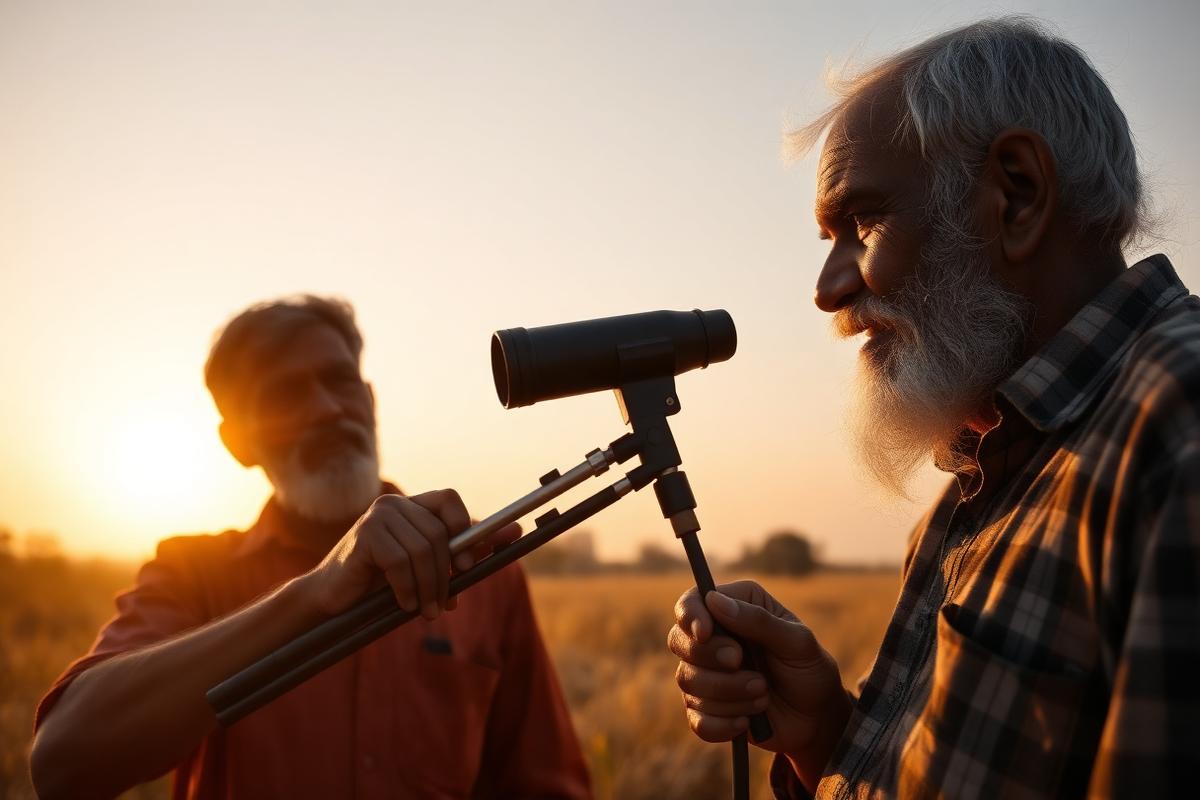 Field recording session with a rural speaker in India — Field and rural capture